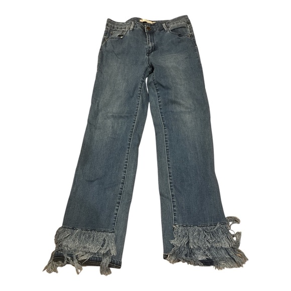 Tractr Denim - Jeans with fringe
